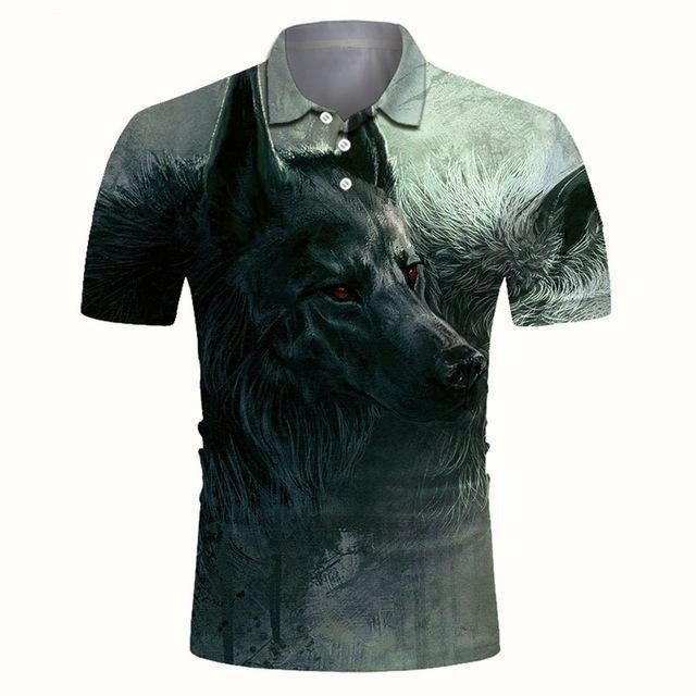 Reginald Golf Cooltech Digital Art Loud Shirt (Leader Of The Pack)