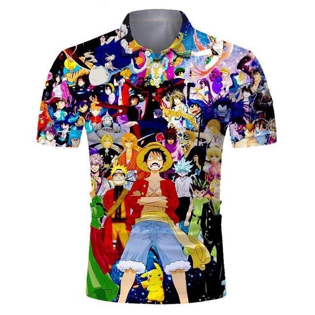 Reginald Golf Cooltech Digital Art Loud Shirt (Shounen)