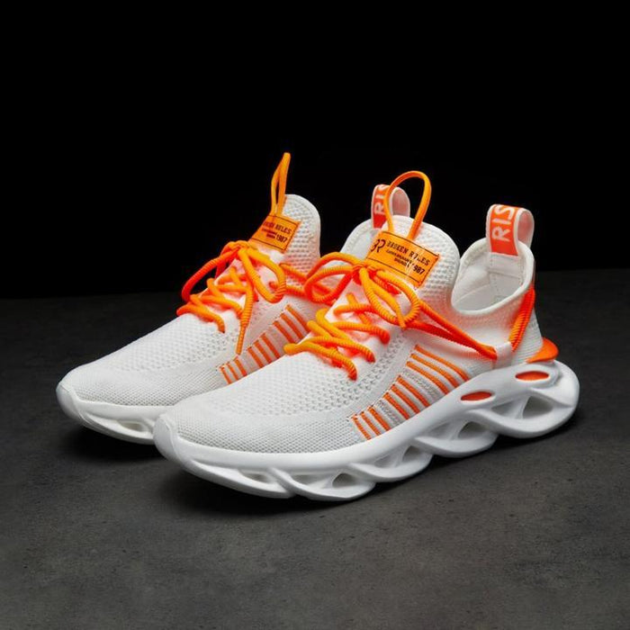 Men's Orange White Momentum Sneaker