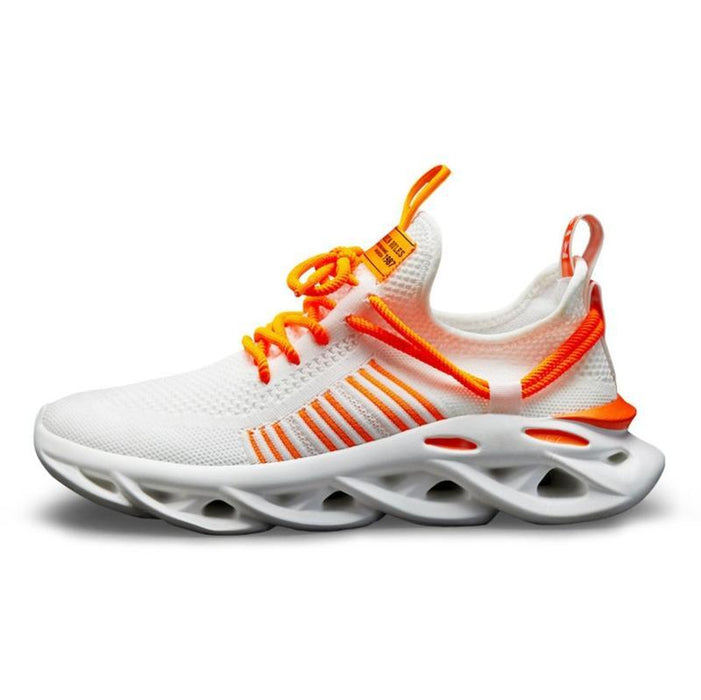 Men's Orange White Momentum Sneaker