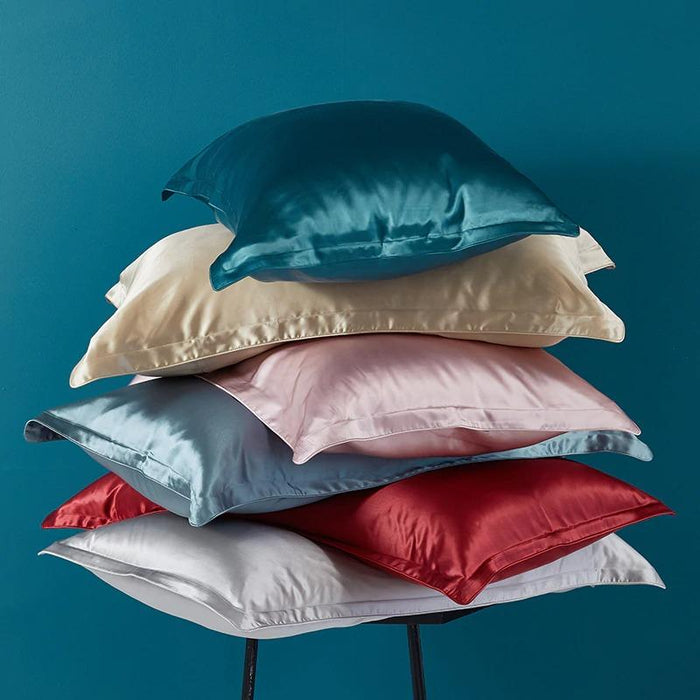 Turquoise Premium Silk Pillow Cover