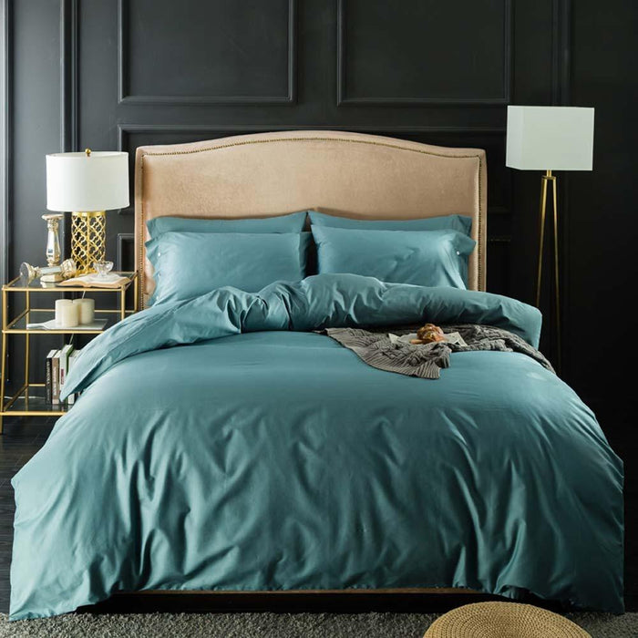 Teal Egyptian Cotton Lux Bed Set
