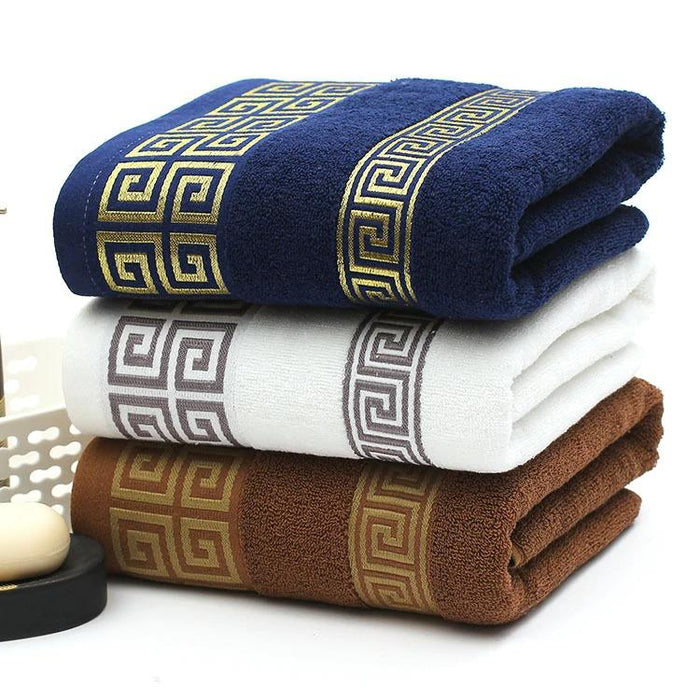 Navy Premium Cotton Spa Towel